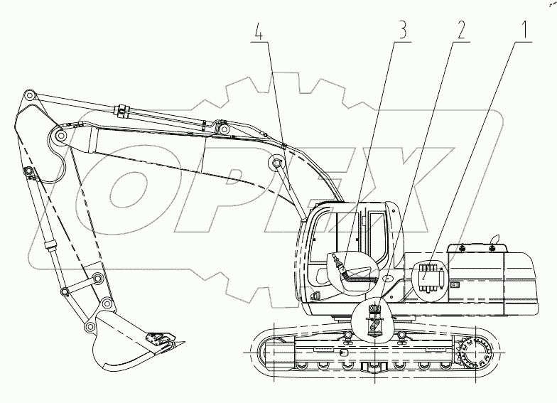  15E0493 000 HYDRAULIC SYSTEM