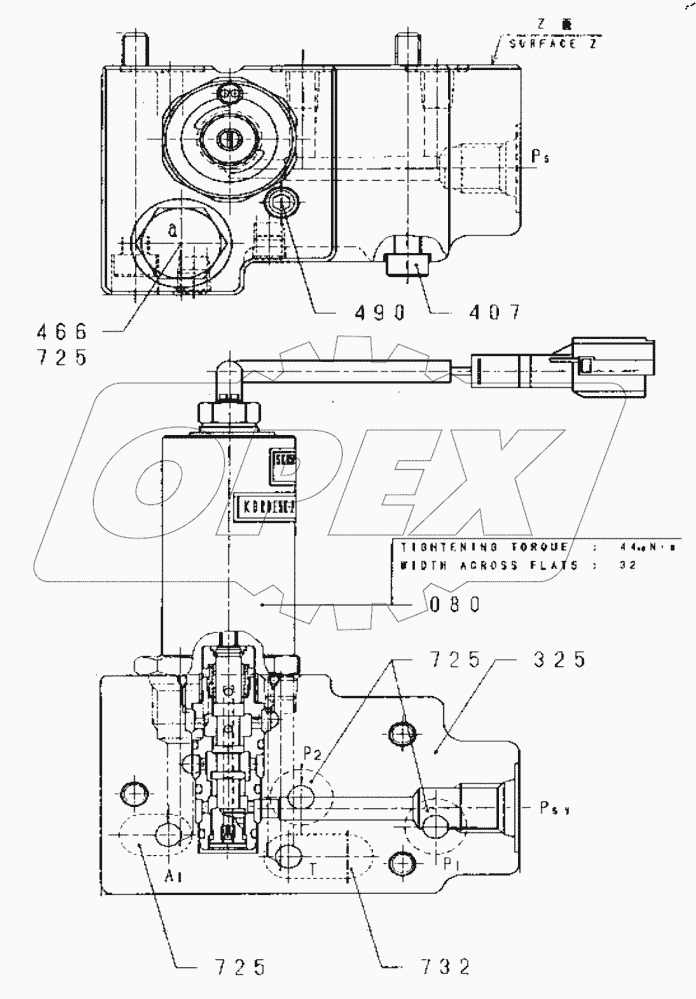  12C1366 001 PRESSURE REDUCING VALVE