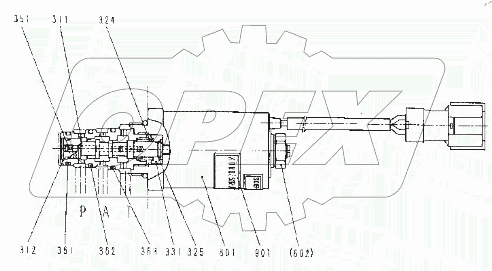  12C0778 PRESSURE REDUCING VALVE