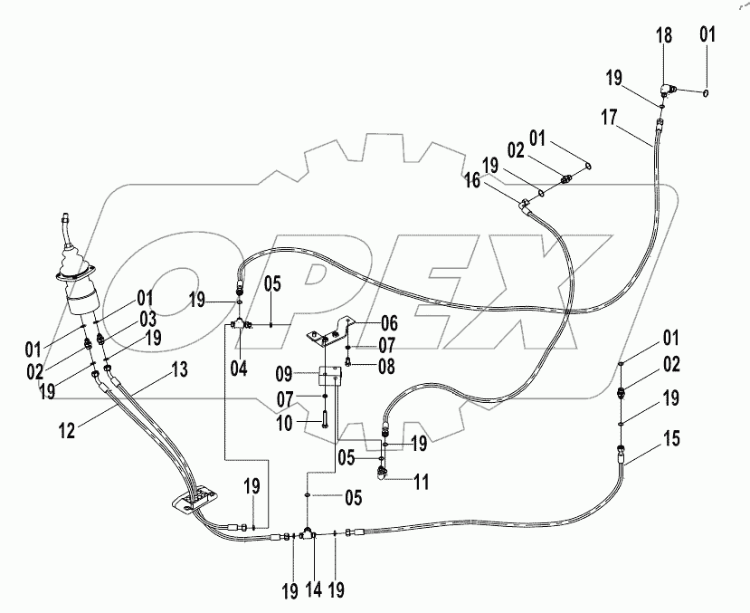  12E0115(D) PILOT HYDRAULIC SYSTEM (D)