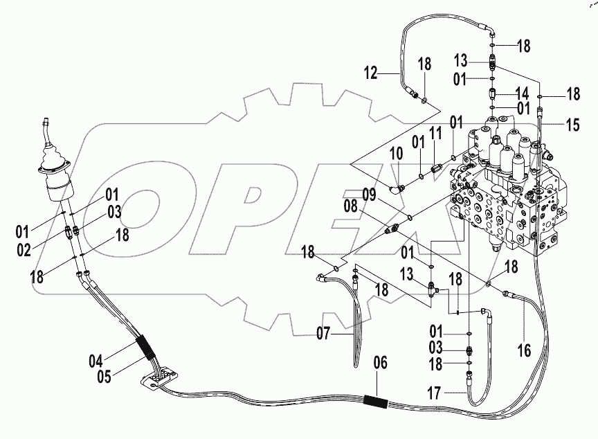  12E0115(E) PILOT HYDRAULIC SYSTEM (E)