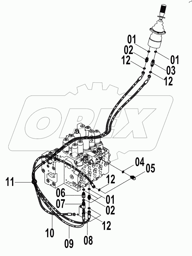  12E0115(I) PILOT HYDRAULIC SYSTEM (I)