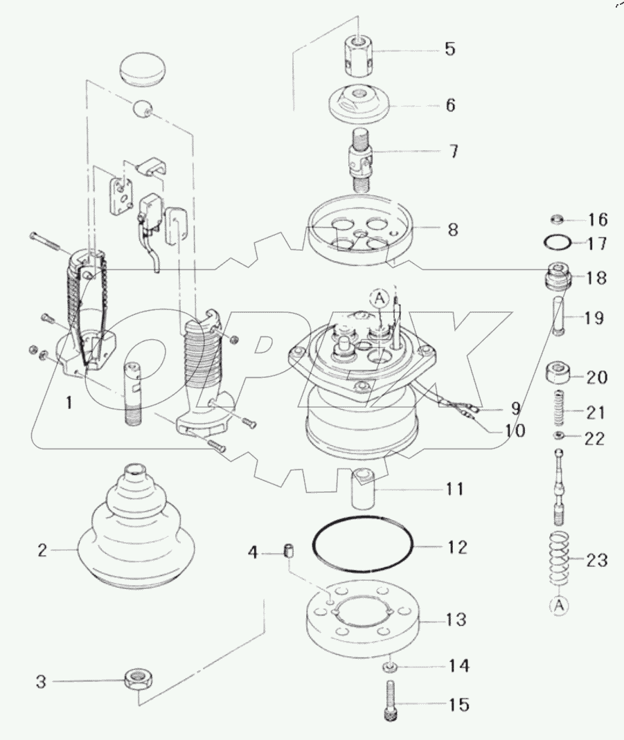  12C0925 002 HAND PILOT VALVE