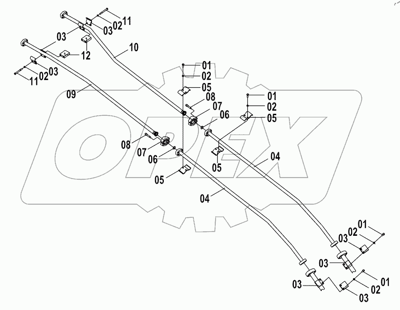  11E0487(B) ATTACHMENT WORK LINES
