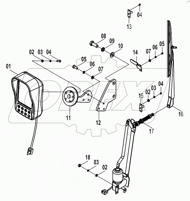  46C3917(C) CAB WIRING AS