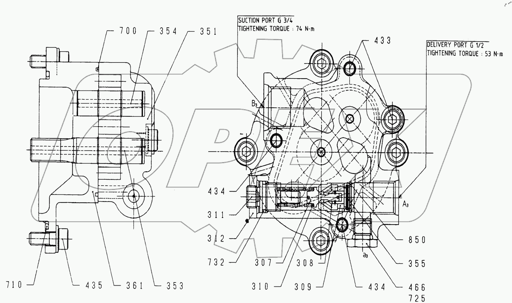  GEAR PUMP & PILOT PUMP