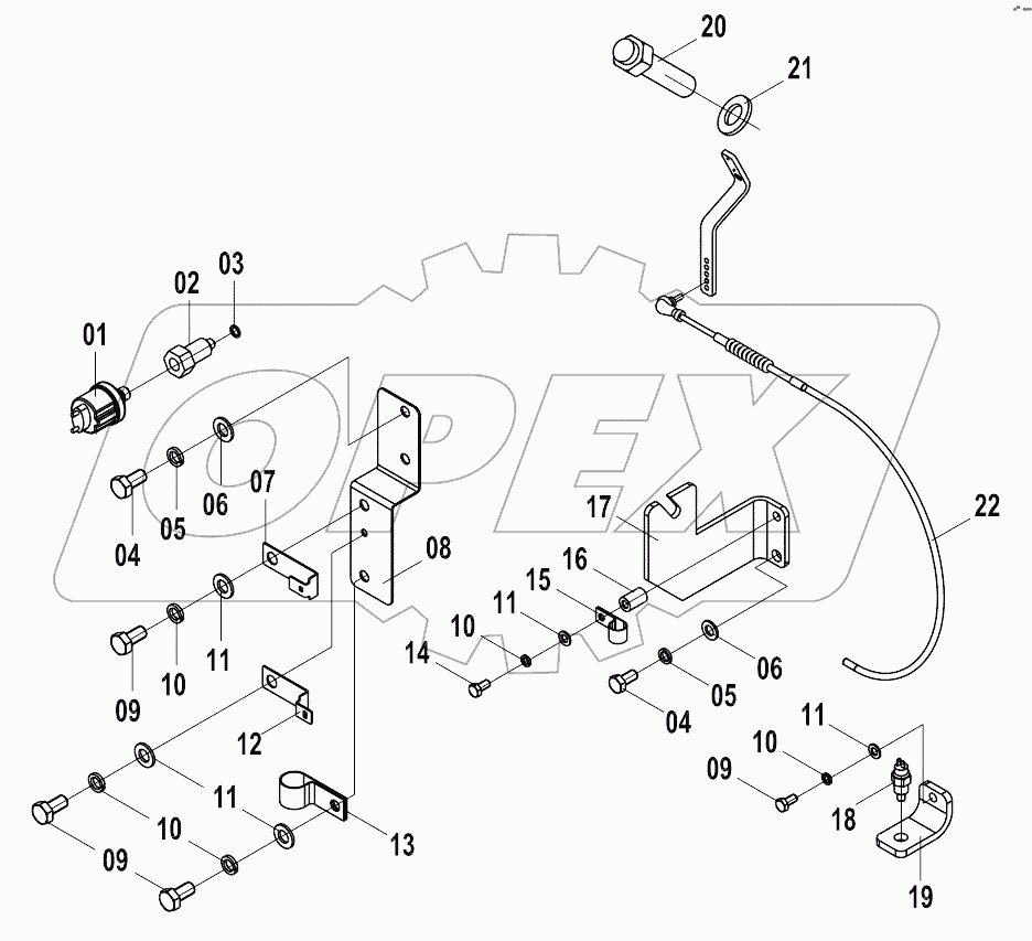 46C5642 ENGINE WIRING AS (B)