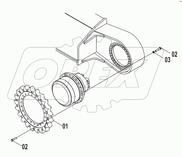 33E0083 (E) SPROCKET