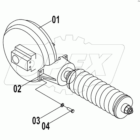 33E0092 (D) TENSIONER