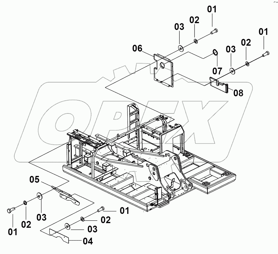 44E0350 ENGINE HOOD AS (E)