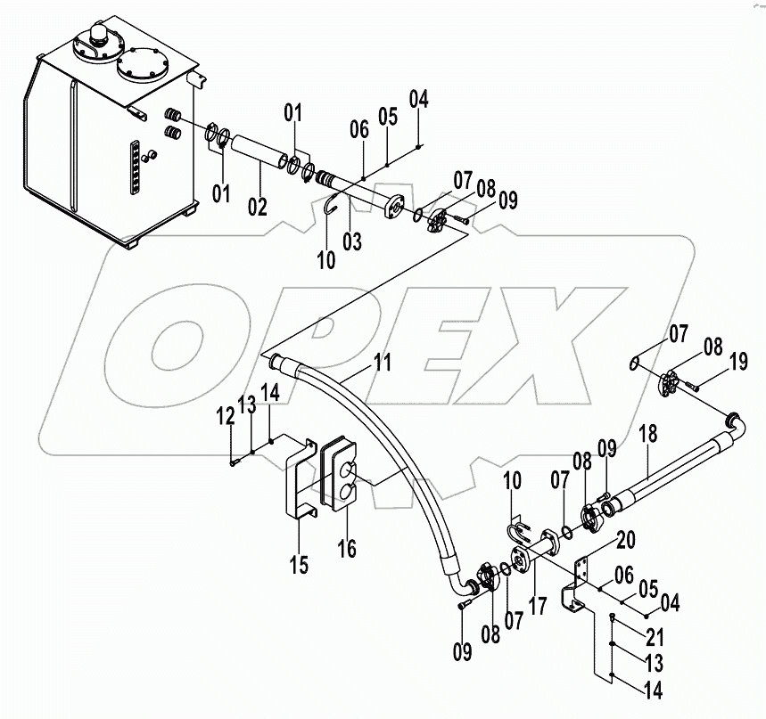 15E0513(I) MAIN HYDRAULIC PIPING (7)