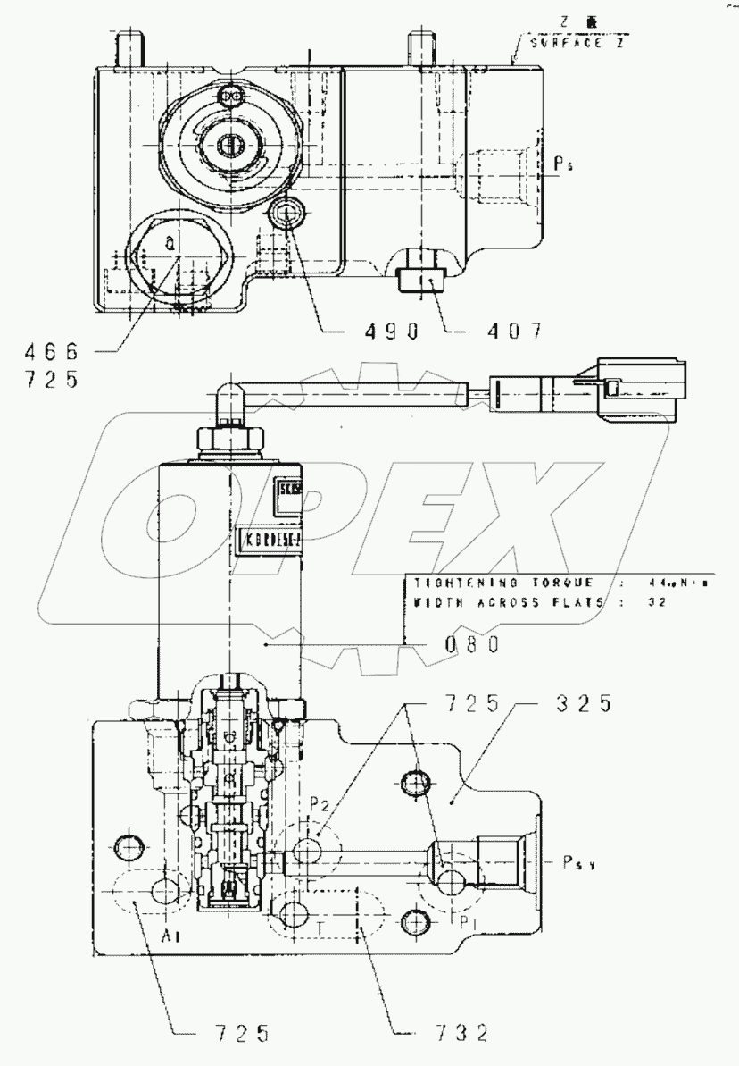 12C1366 001 PRESSURE REDUCING VALVE