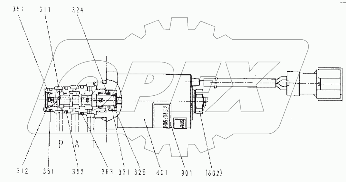 12C0778 000 PRESSURE REDUCING VALVE