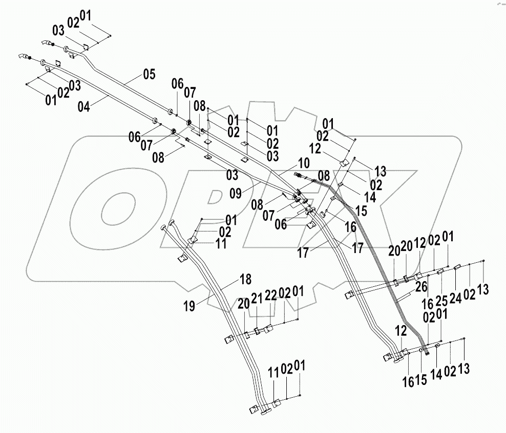 11E0521 (D) WORK IMPLEMENT LINES AS
