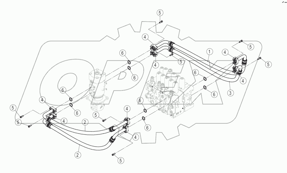 15Y0690-000-02 MAIN HYDRAULIC SYSTEM
