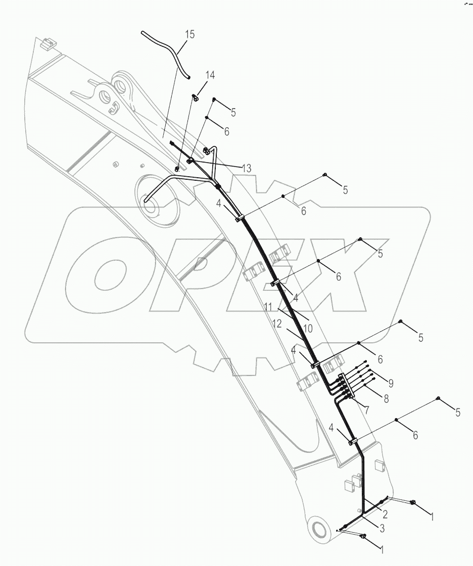 00C2156-001-00 GREASE LINES GP