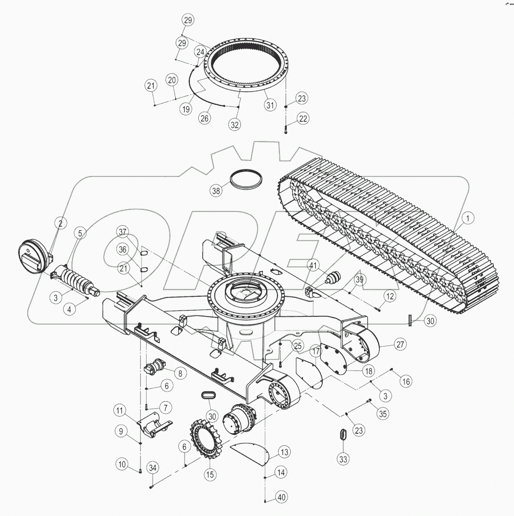 33Y0126-000-00 UNDERCARRIAGE SYSTEM