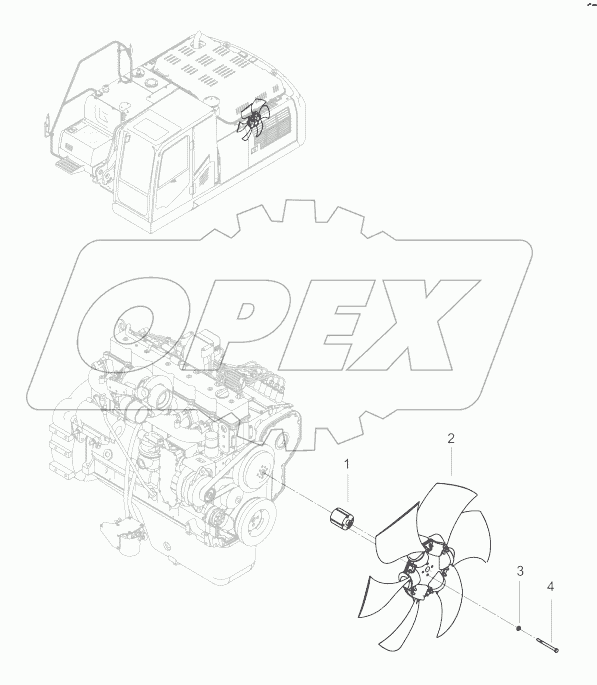 40C4215-003-00 COOLING SYSTEM