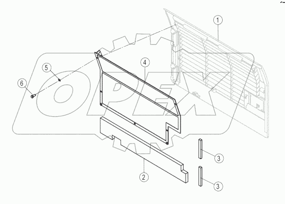 48C4219-000-00 DOOR-LH