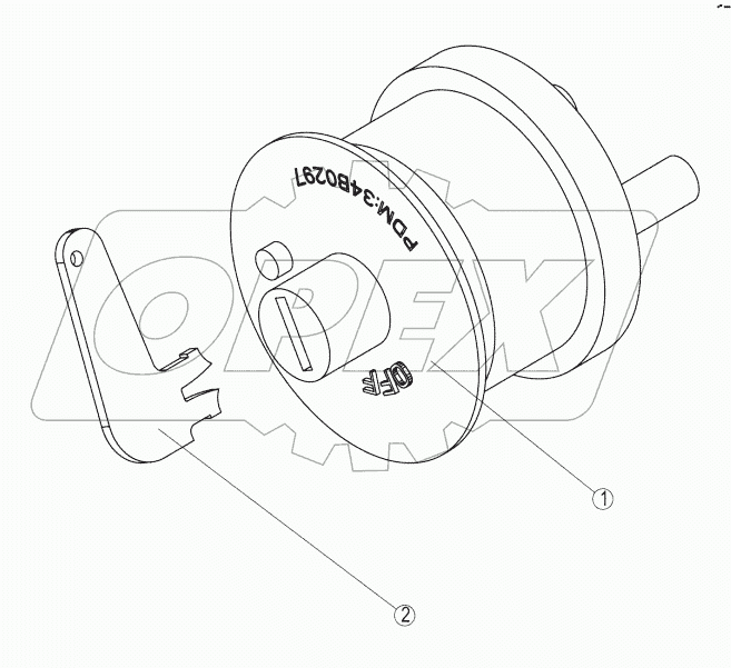 34B0297-000-00 DISCONNECT SWITCH
