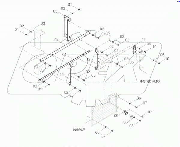 46C6418-000-00 BRACKET