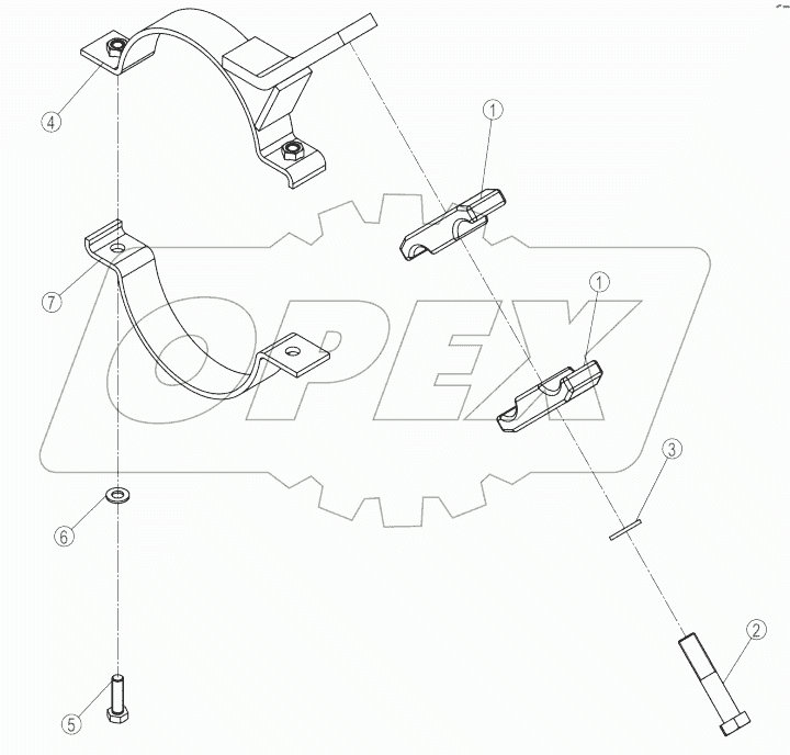 09C1125-001-00 CLAMP
