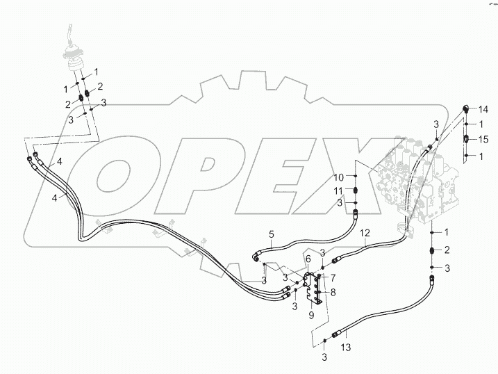 12Y0156-000-02 PILOT HYDRAULIC SYSTEM