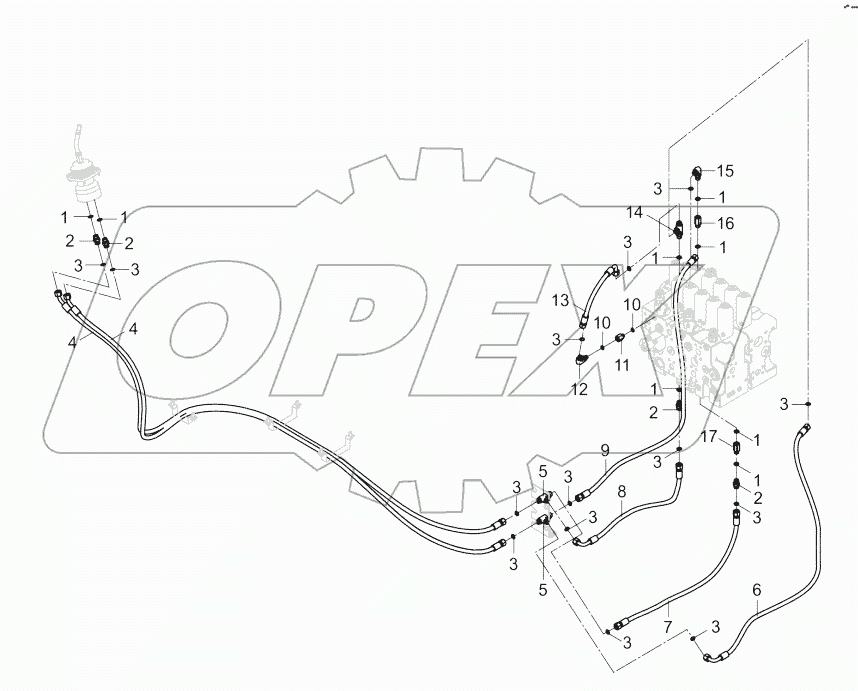 12Y0156-000-03 PILOT HYDRAULIC SYSTEM