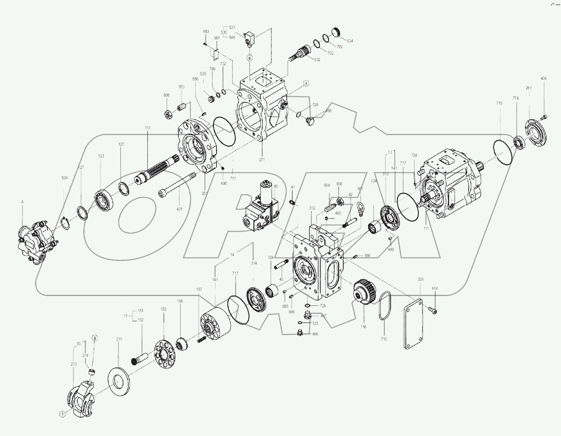 11C1570-000-00 MAIN PUMP AS