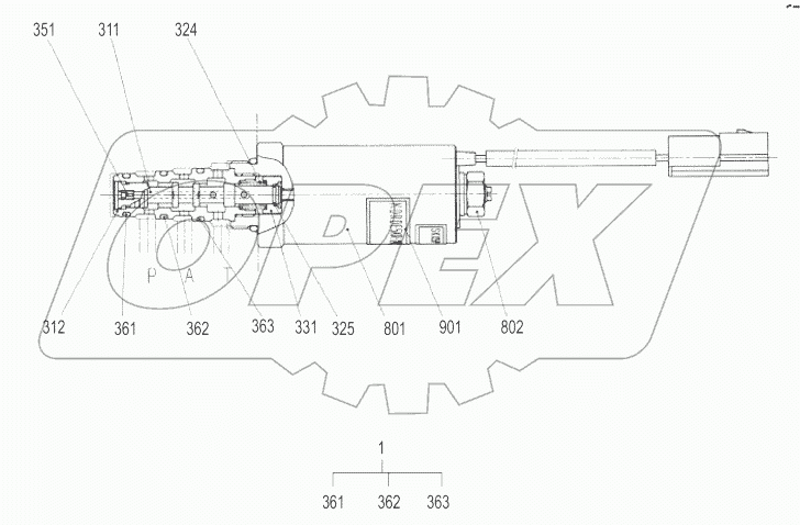 12C3610-000-00 PRESSURE REDUCING VALVE