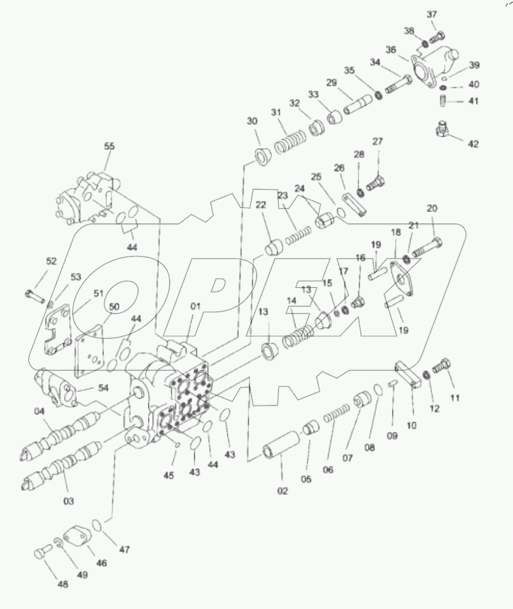  12C2121 BLADE CONTRAL VAVLE