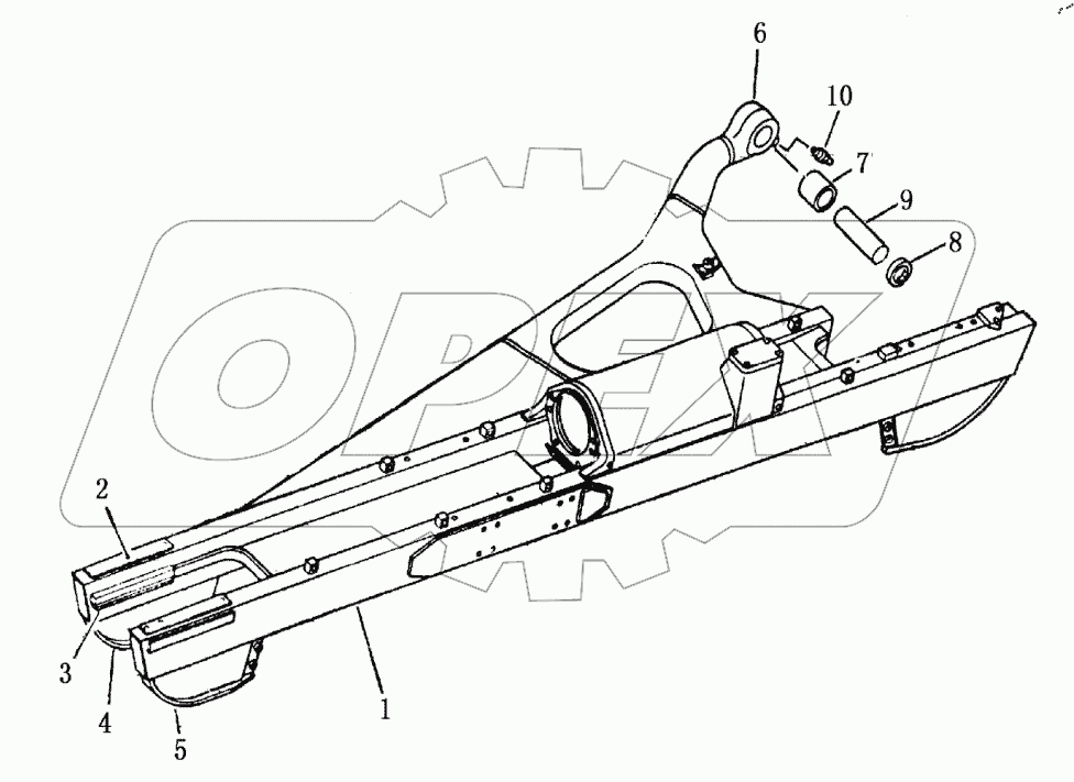  33E0077 TRACK FRAME (SWAMP)