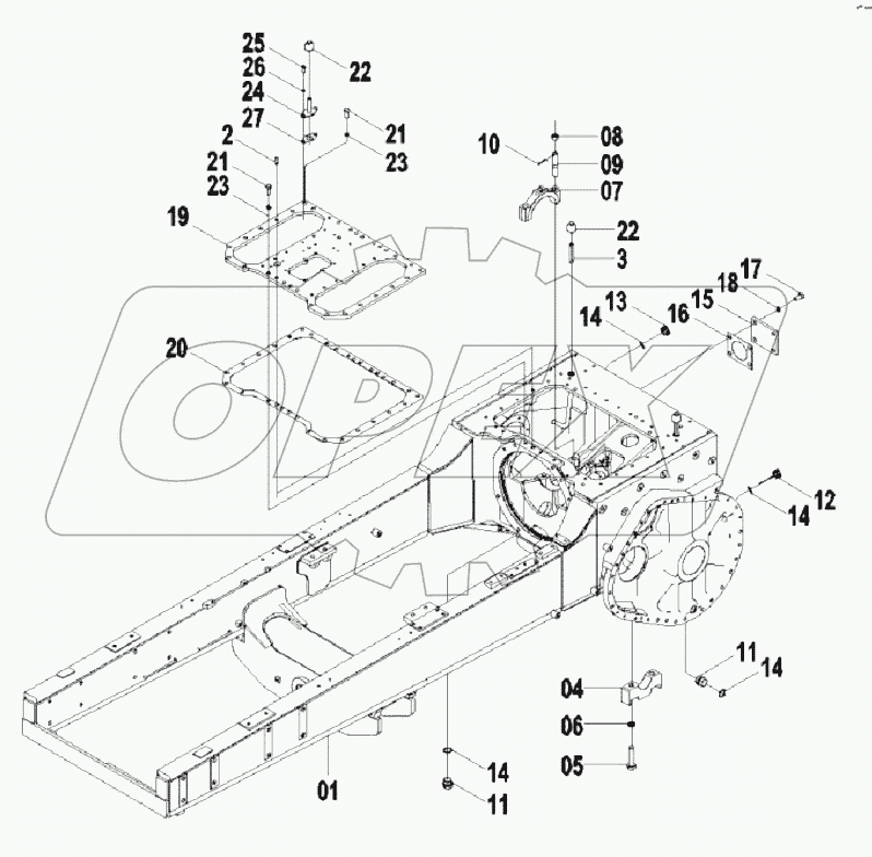 30E0475 MAIN FRAME AS