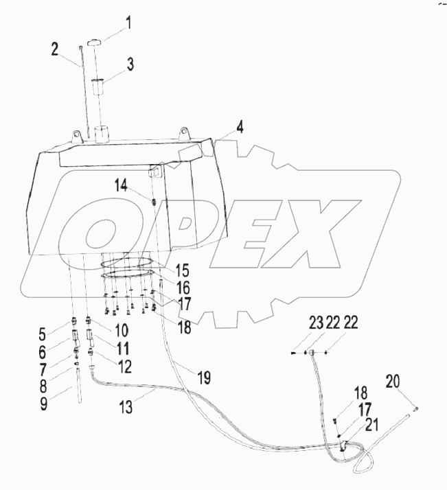 00E0836 FUEL TANK (CHANG CHAI)