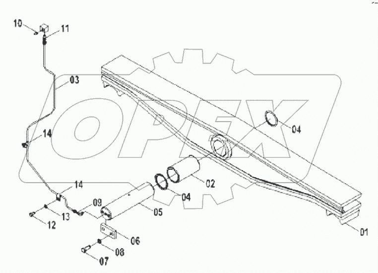30E0467 EQUALIZE BAR