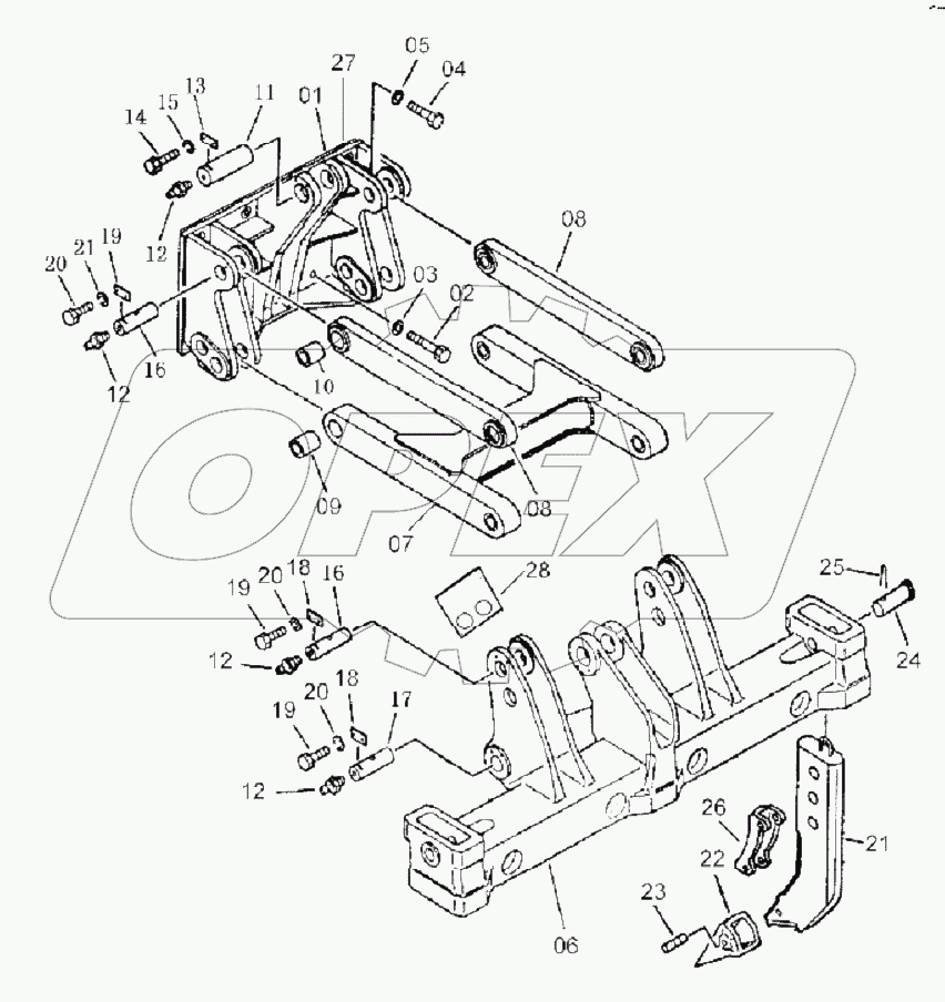 32E0898 THREE TEETH RIPPER