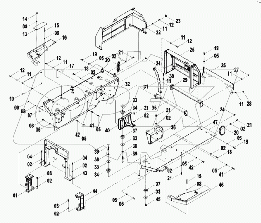 30E0712 FENDER AS (SPECIAL FOR RIPPER)