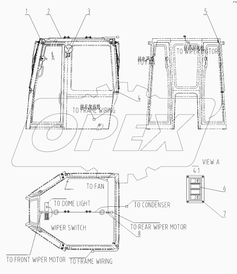46C3427 CAB WIRING