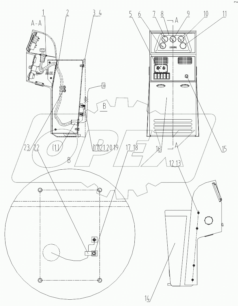 46C3429 CONSOLE WIRING