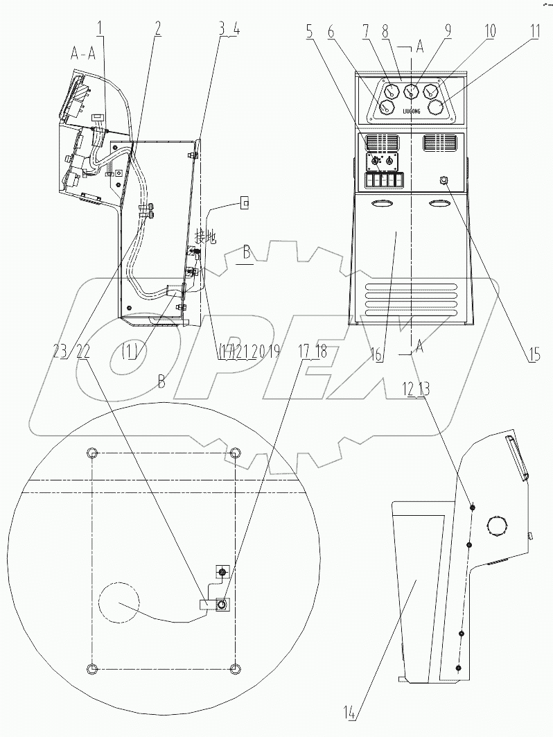 46C3429 CONSOLE WIRING