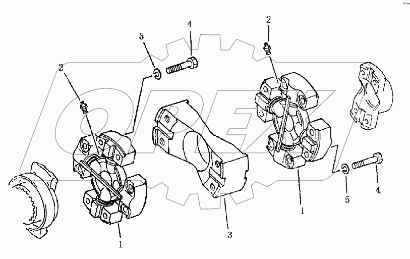 26E0100 001 UNIVERSAL JOINT
