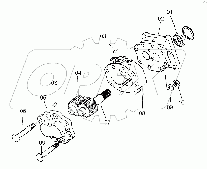 11C0798 TRANSMISSION PUMP