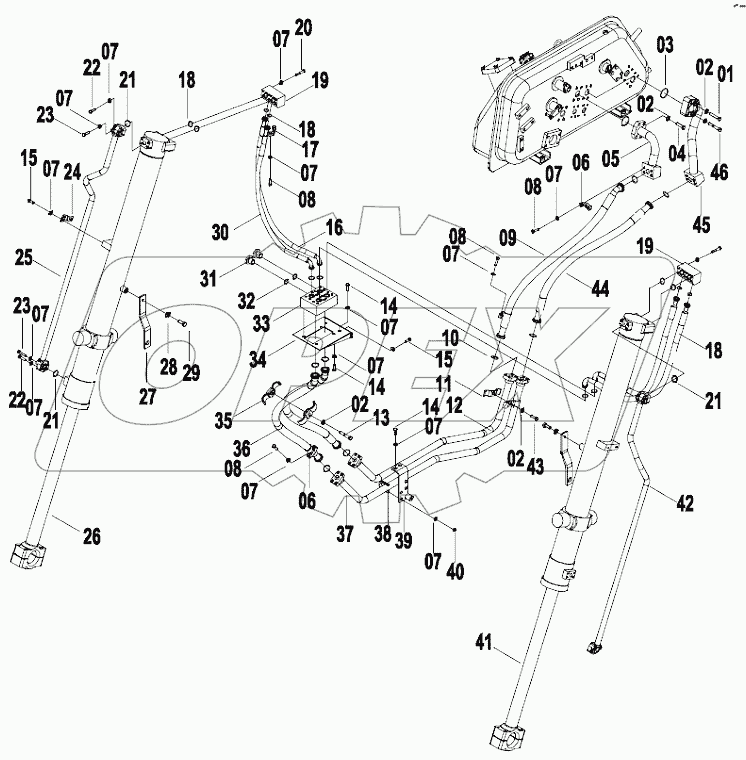 44C1418 BLADE LIFT LINES