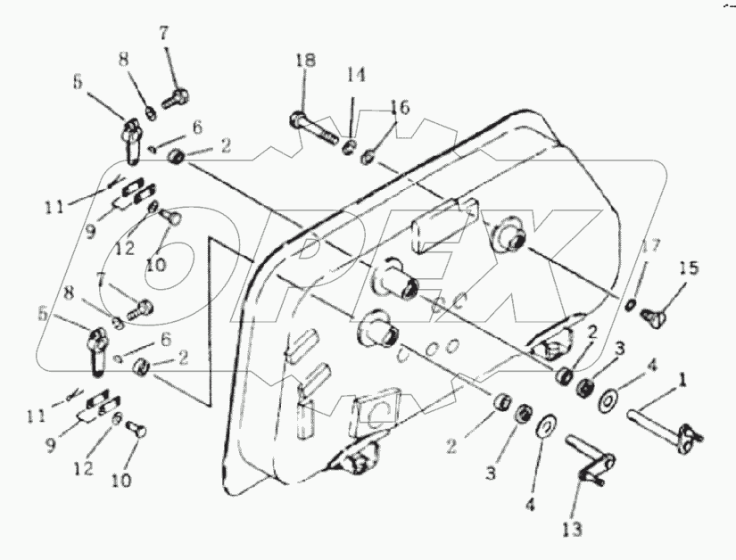 21C0320 HYDRAULIC OIL TANK