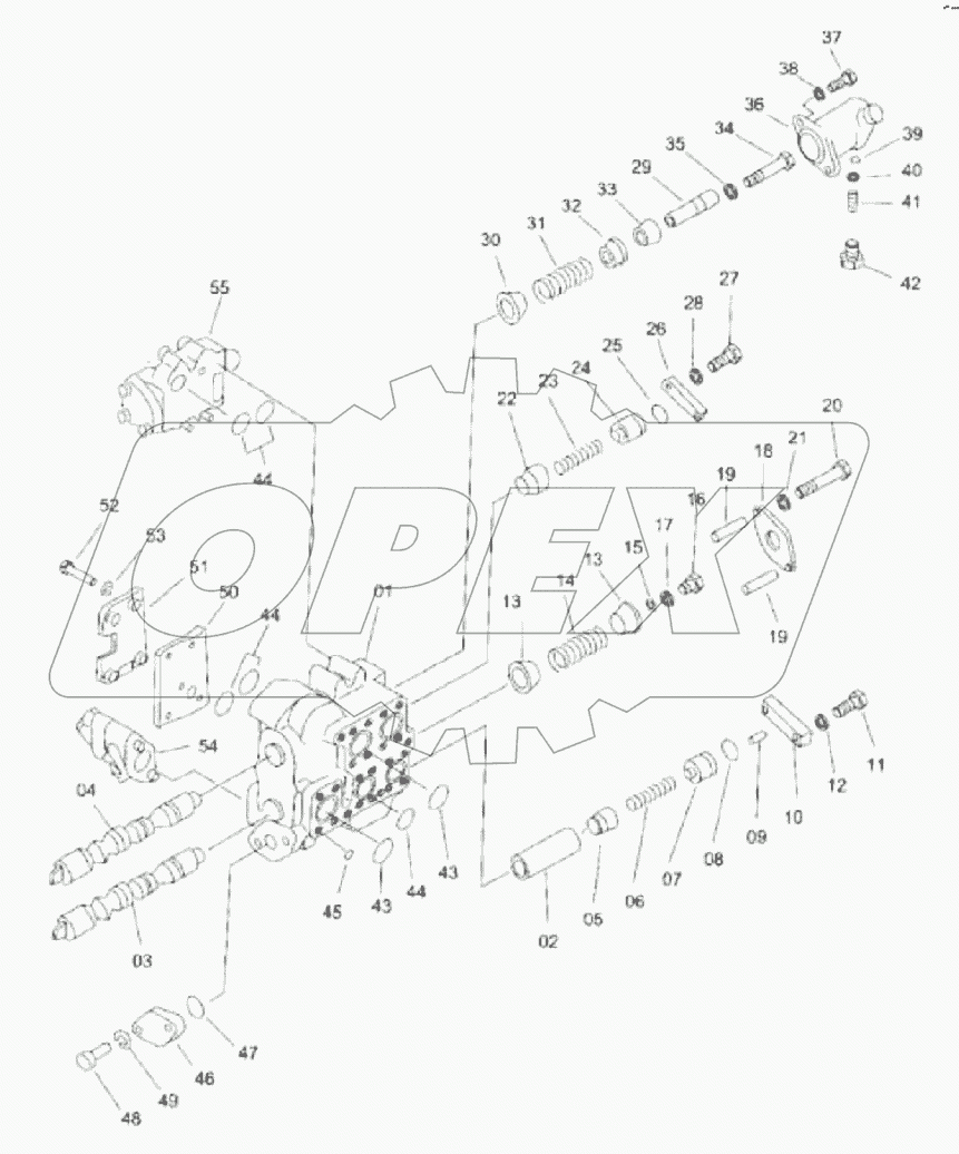 12C2121 BLADE CONTRAL VAVLE