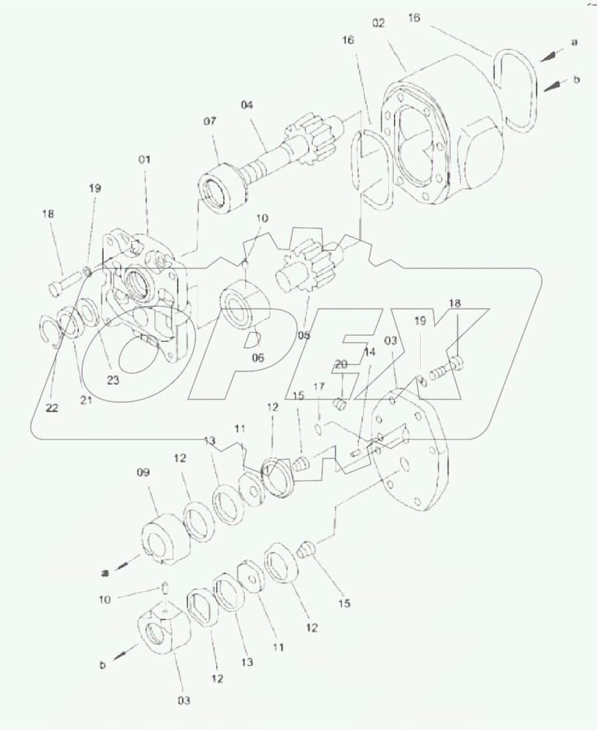 11C0765 000 GEAR PUMP
