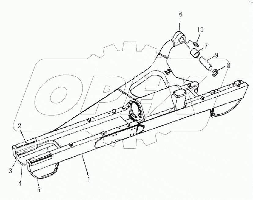 33E0077 TRACK FRAME (SWAMP)
