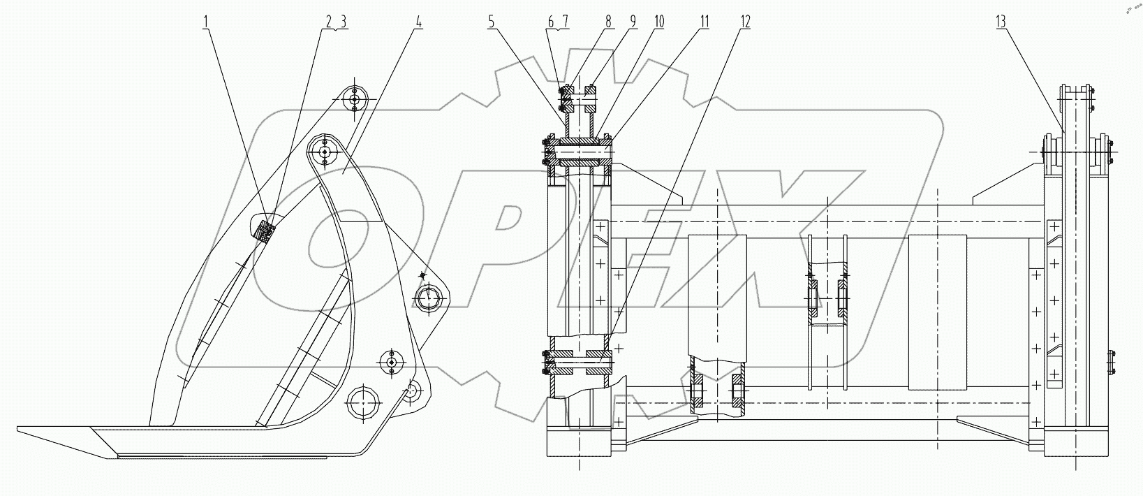  43C0018 000 FORK AS (О¦380)