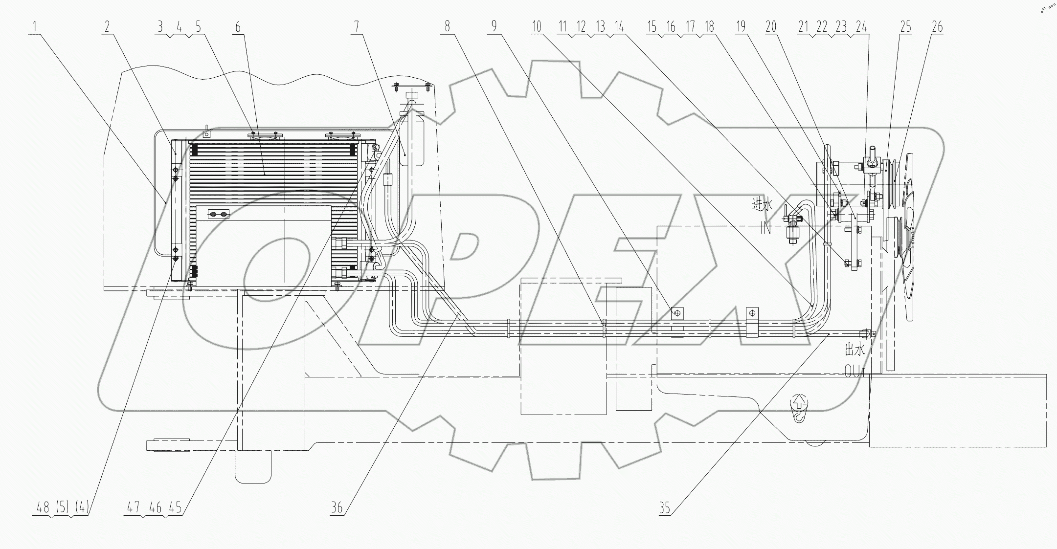  23E0341 002 AIR CONDITIONING SYSTEM