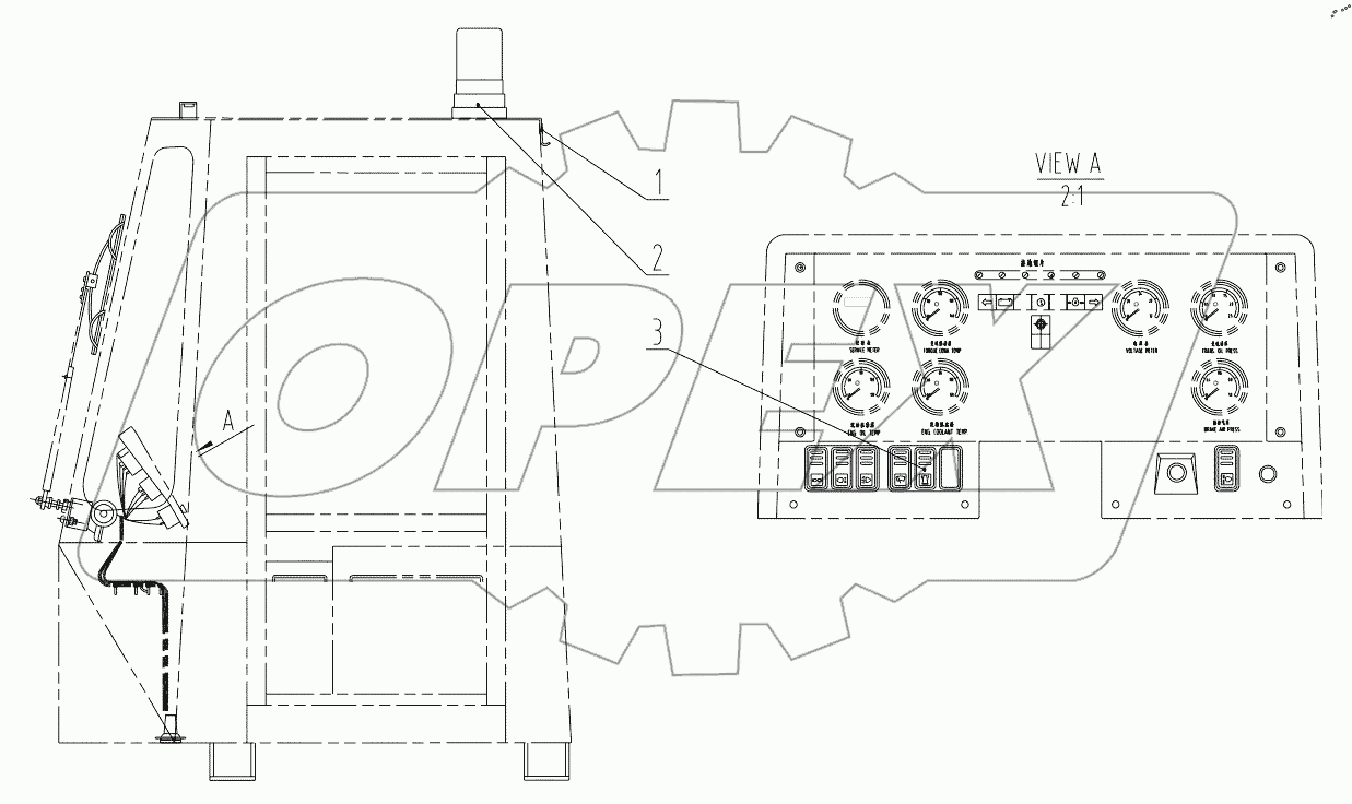  46C1825 000 ROTATING BEACON